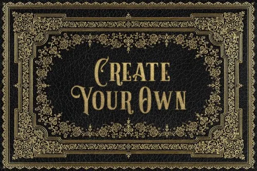 English Library "Sylloge" Customized Vinyl Mat - Spicher & Co.