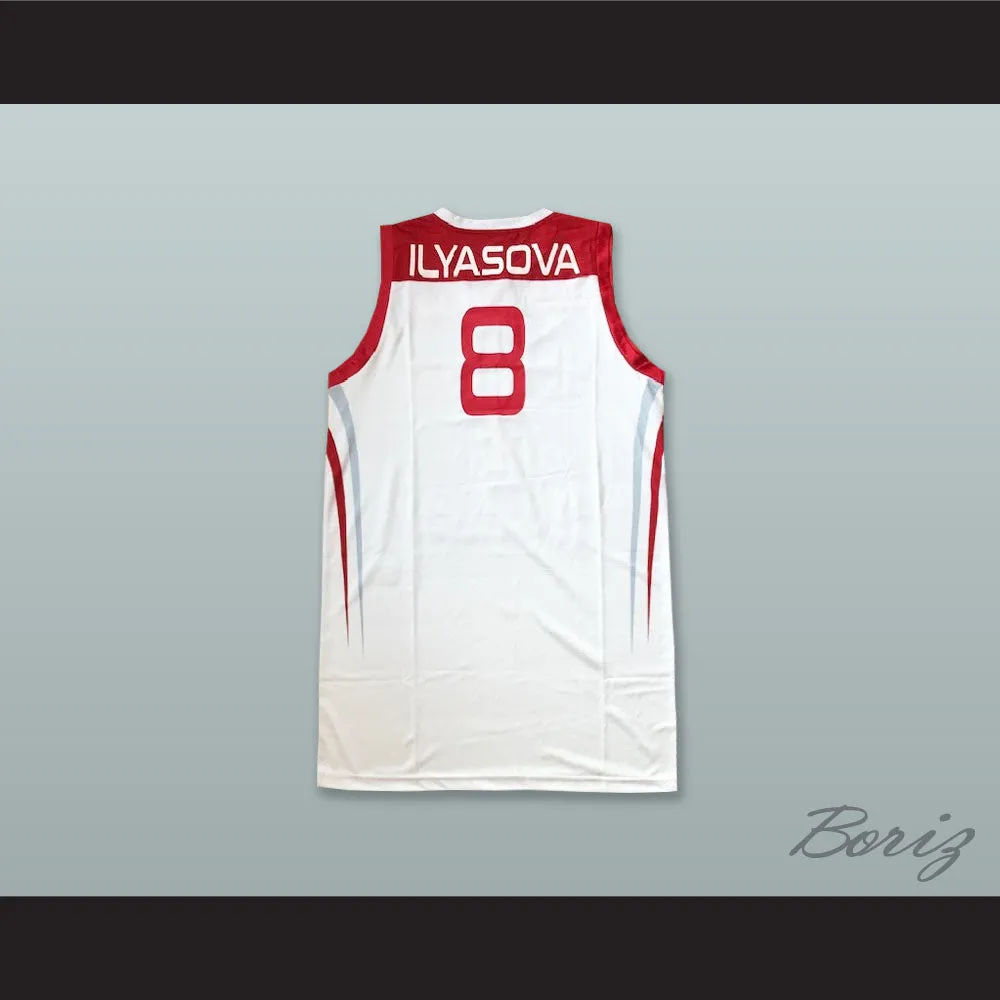 Ersan Ilyasova 8 Turkey White Basketball Jersey