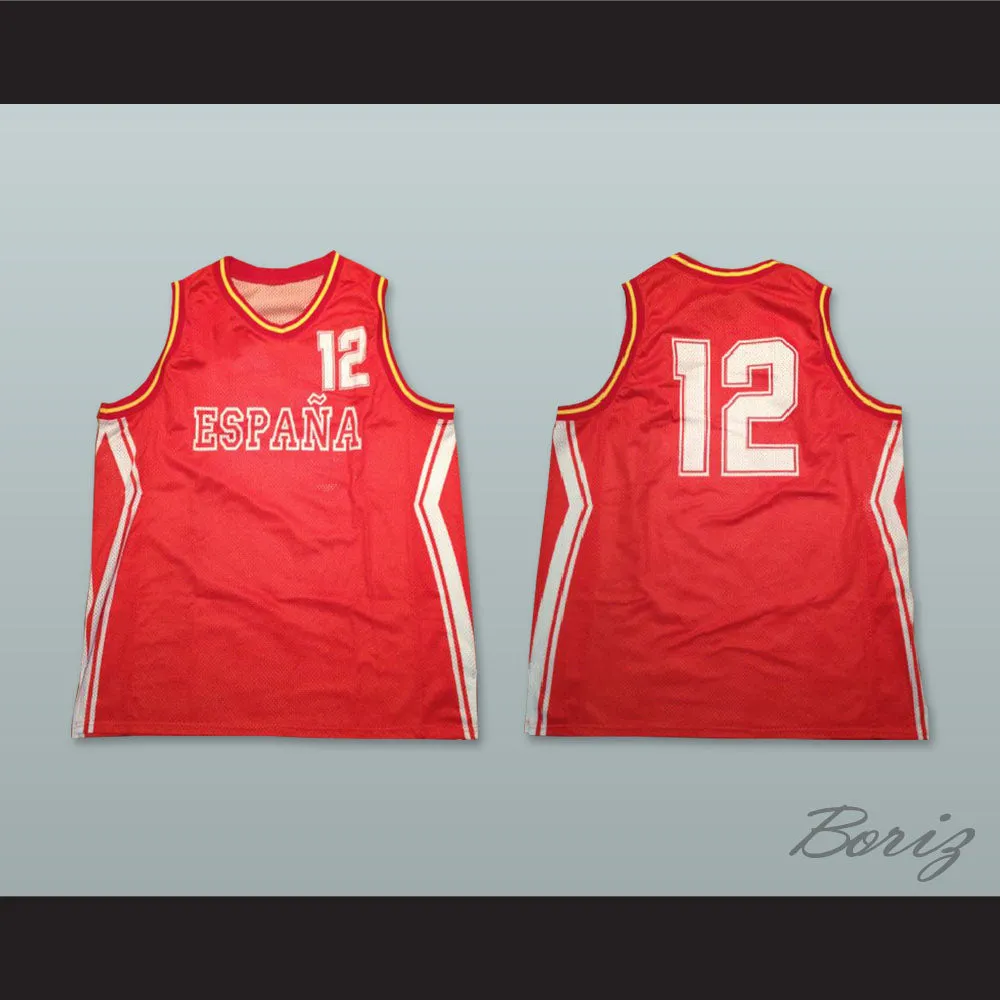 Espana 12 National Team Basketball Jersey
