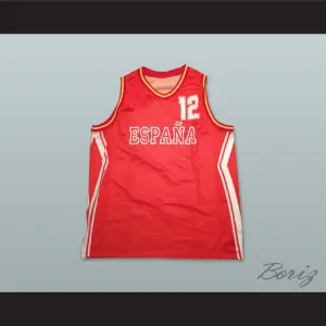 Espana 12 National Team Basketball Jersey
