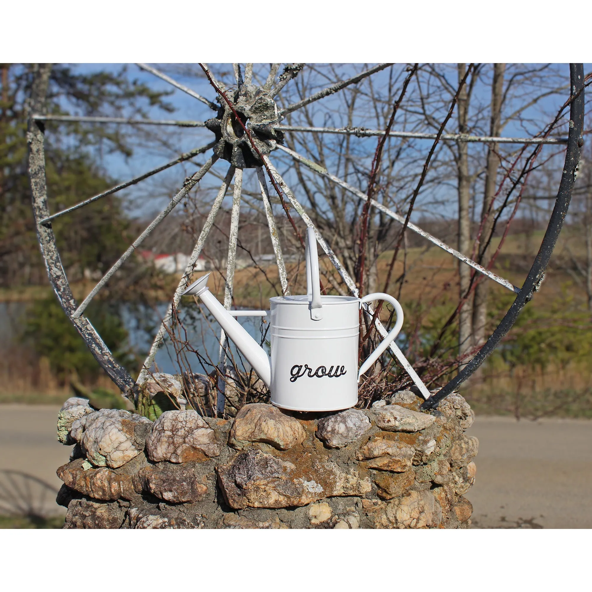 Farmhouse Enamel Watering Can