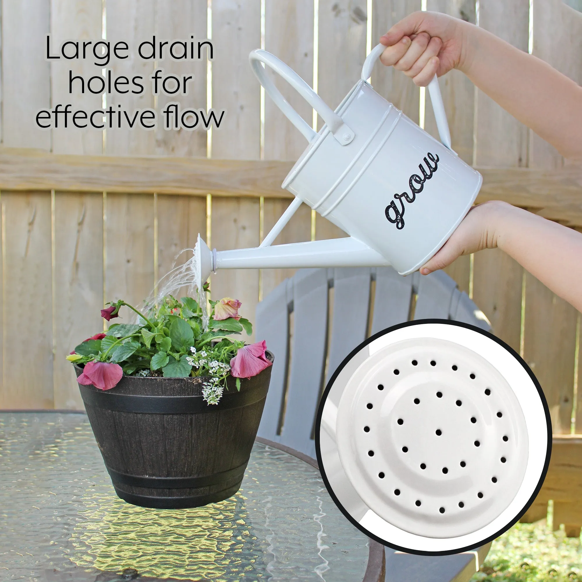 Farmhouse Enamel Watering Can