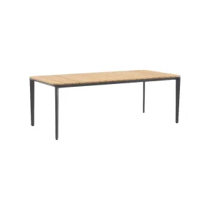 Faro Outdoor Table Large - Charcoal