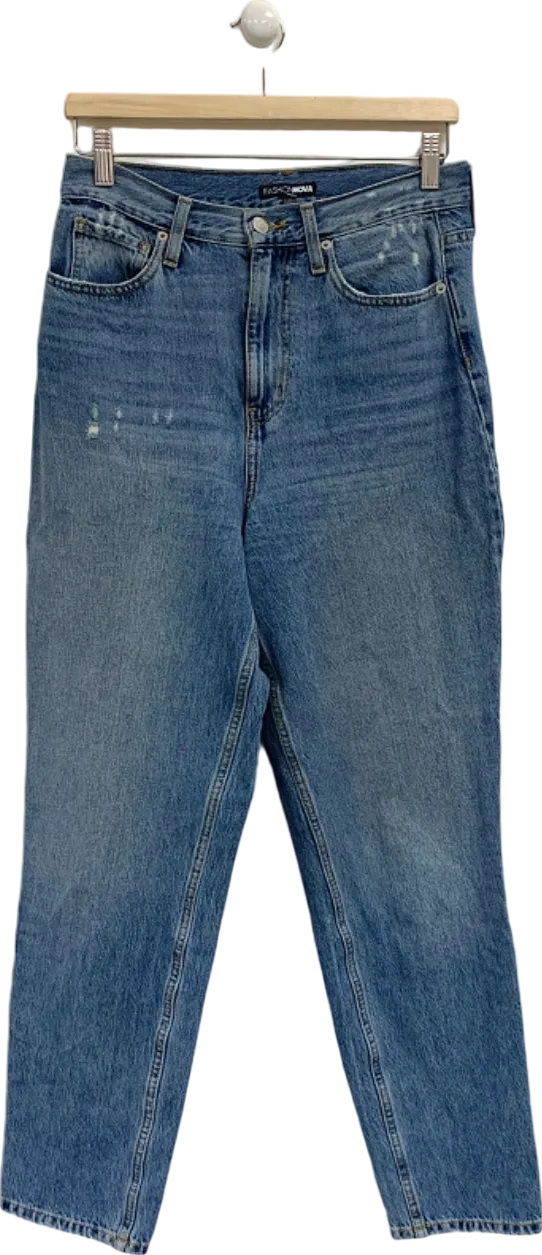 Fashion Nova Blue Denim Jeans Size UK S