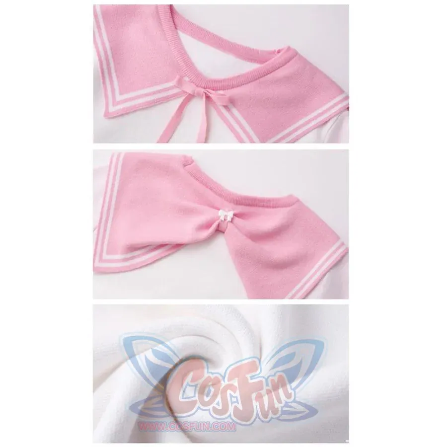 fashion Sweet Bow Sailor Idea Tie Knitted Sweater J40092