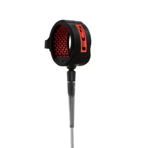 FCS ALL ROUND ESSENTIAL LEASH 9' FLAME RED