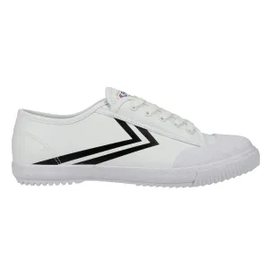 Feiyue Footwear Fe Lo 1920 Synthetic Leather White/Black - UK 8 - OUTLET