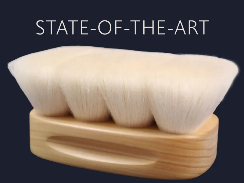 Finishing Brush from Goat Hair - Hand Made