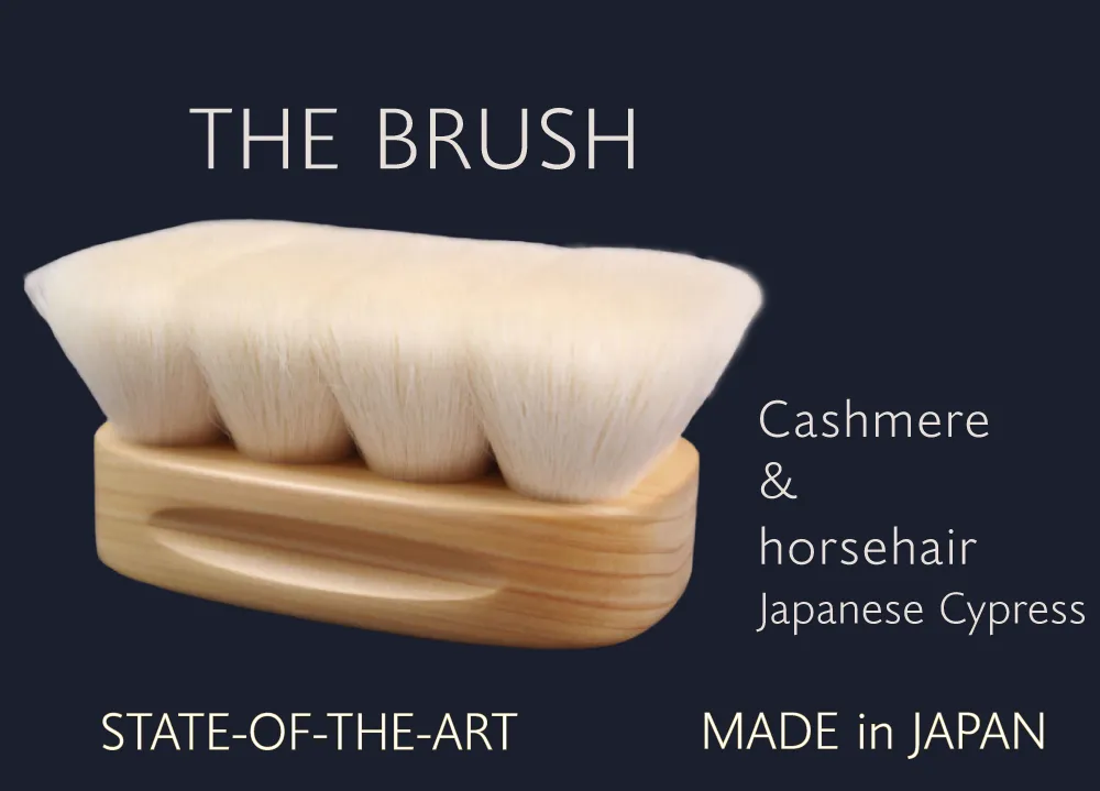 Finishing Brush from Goat Hair - Hand Made
