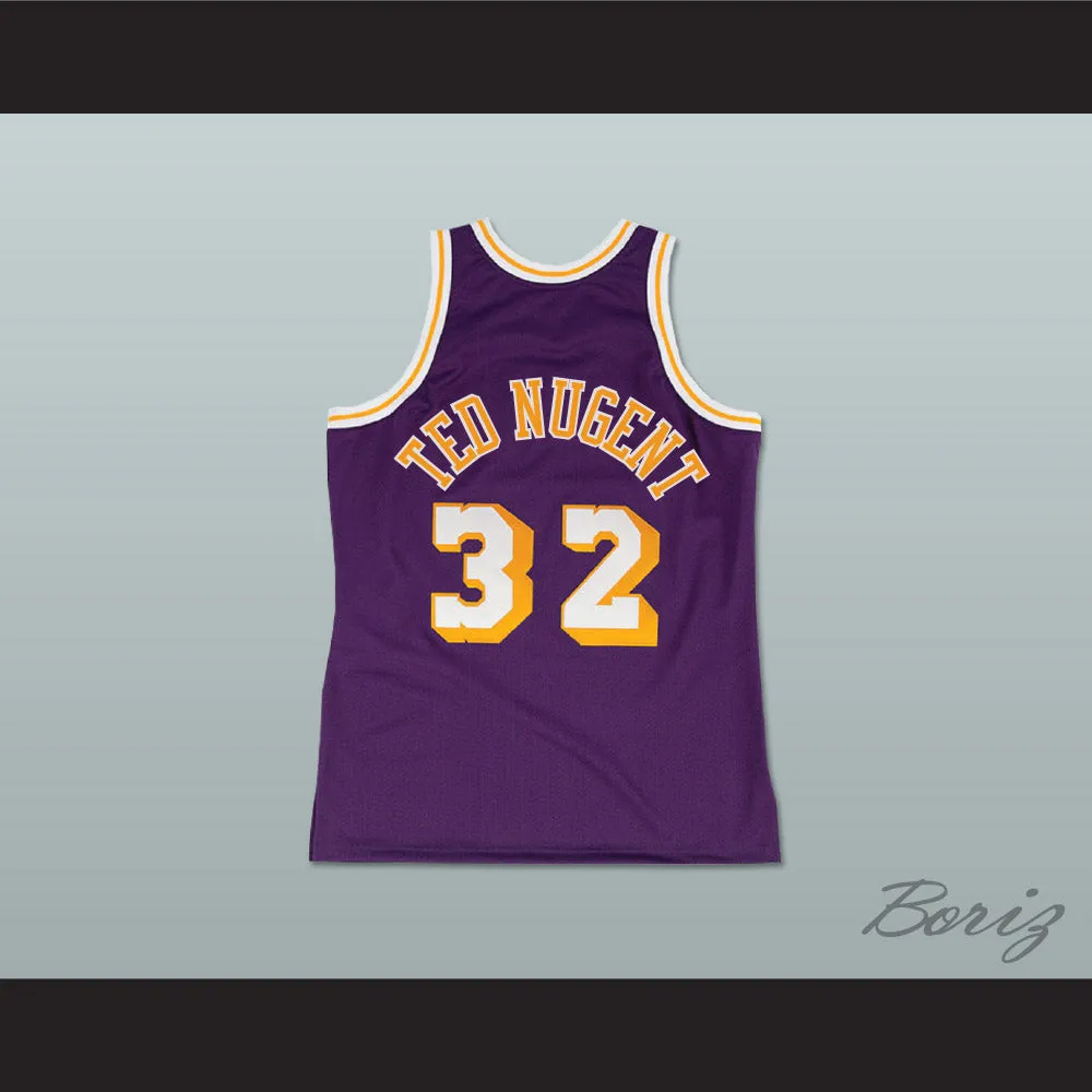 Fletch Alias Series Ted Nugent 32 Basketball Jersey