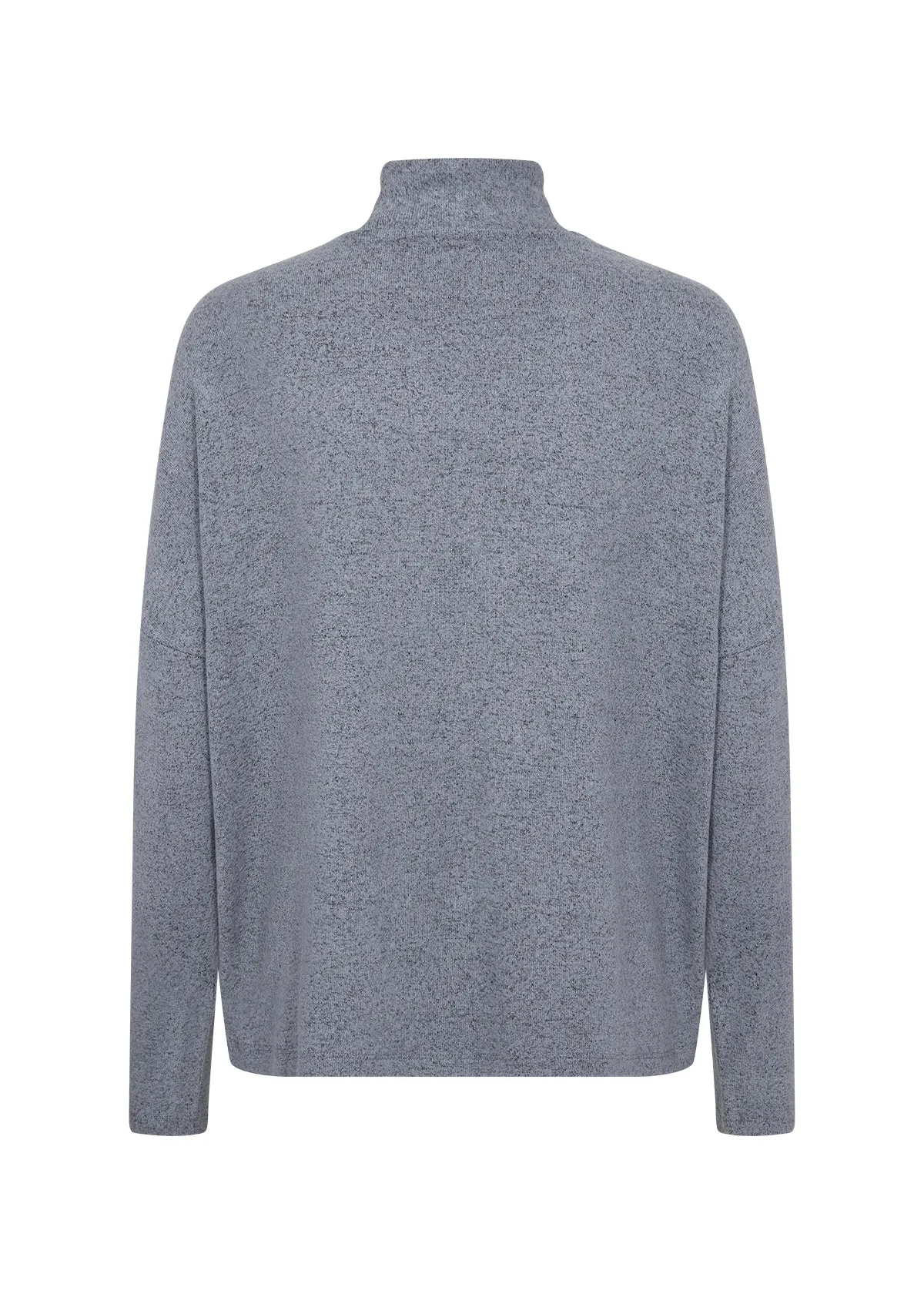 Flint Blue Turtleneck Pullover