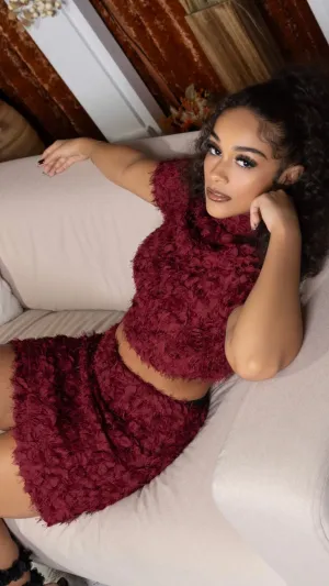 Floral Mini Skirt