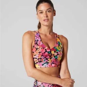 Floral Sports Bra