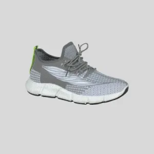 flyknit lace up sport shoes