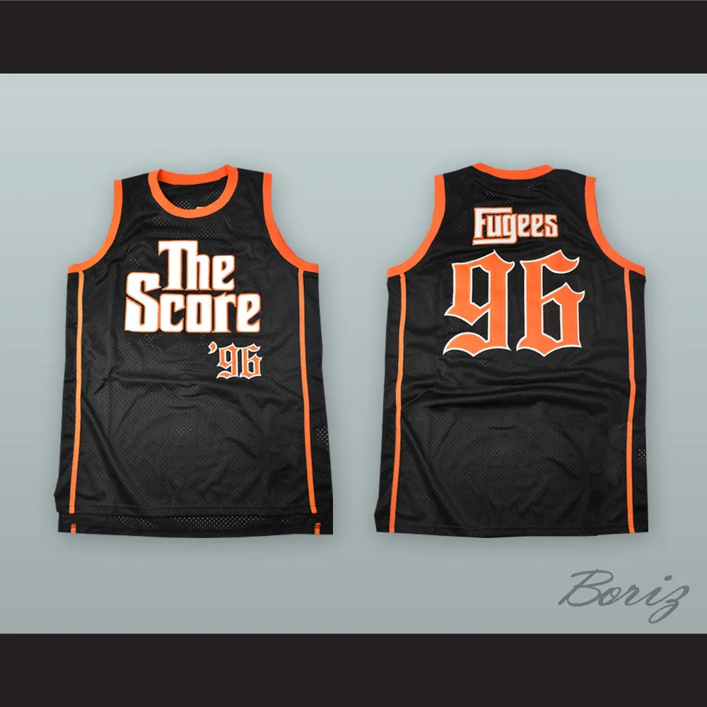 Fugees 96 The Score Black Basketball Jersey