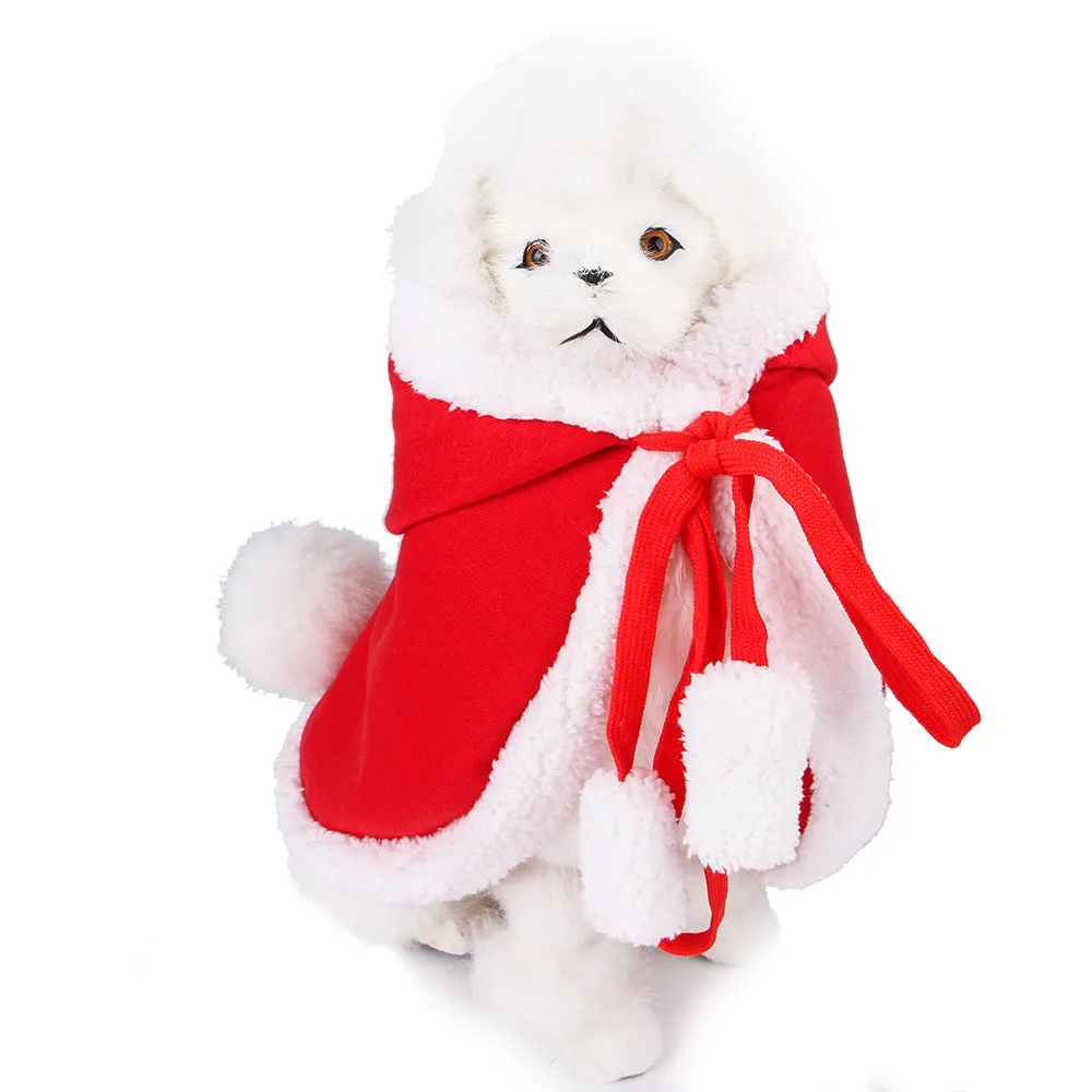 Funny Pet Cloak for Cats Christmas Halloween Cosplay L