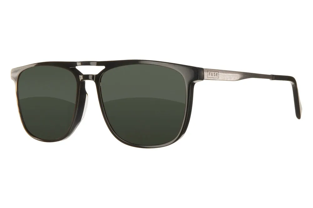 Fuse Prescription Long Point Sunglasses | Gloss Black