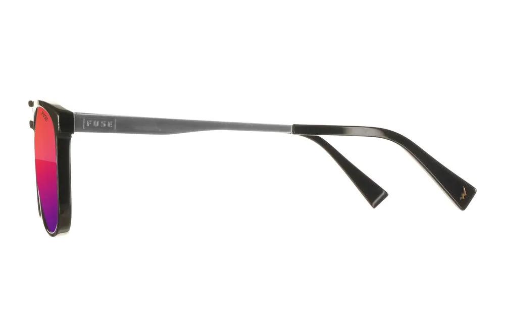 Fuse Prescription Long Point Sunglasses | Gloss Black