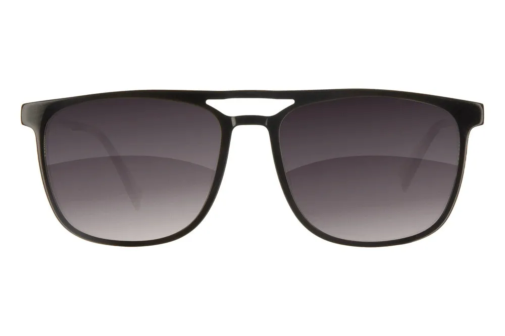 Fuse Prescription Long Point Sunglasses | Gloss Black