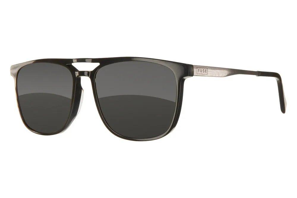 Fuse Prescription Long Point Sunglasses | Gloss Black