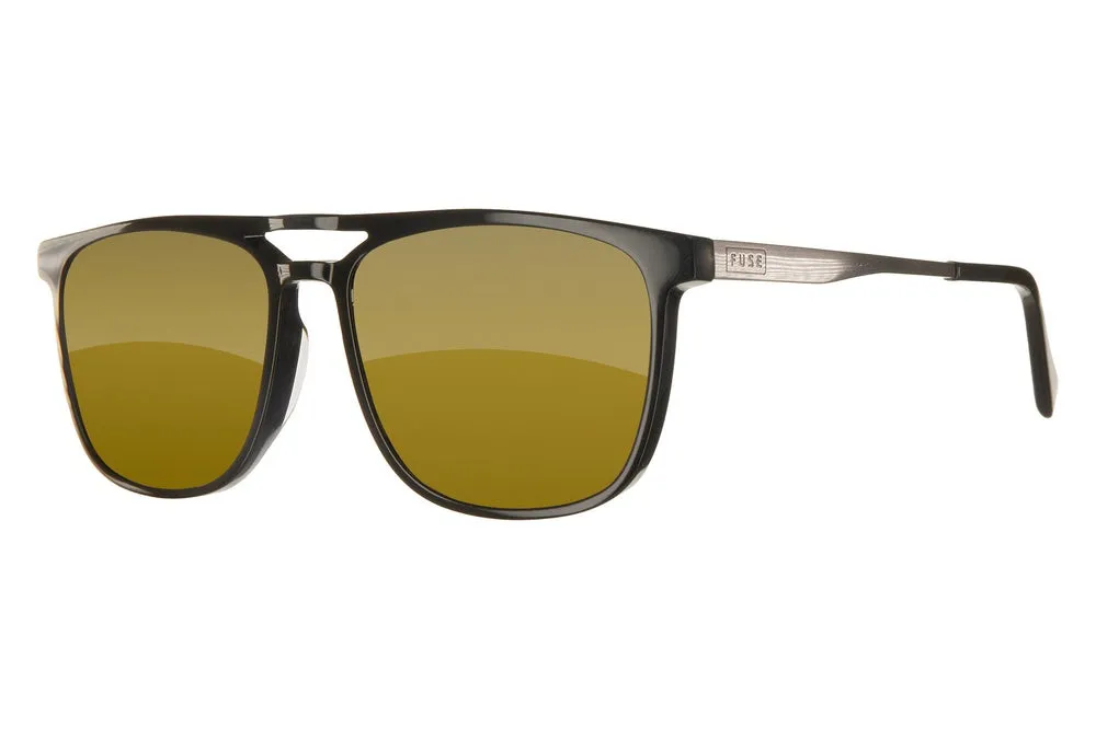 Fuse Prescription Long Point Sunglasses | Gloss Black