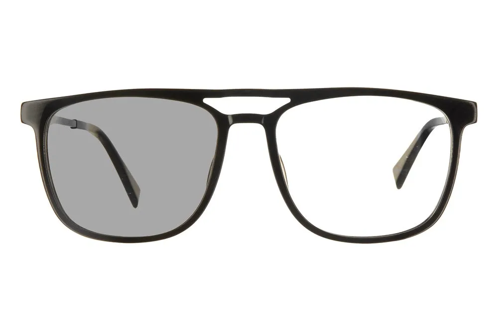 Fuse Prescription Long Point Sunglasses | Gloss Black