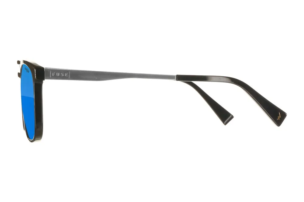 Fuse Prescription Long Point Sunglasses | Gloss Black