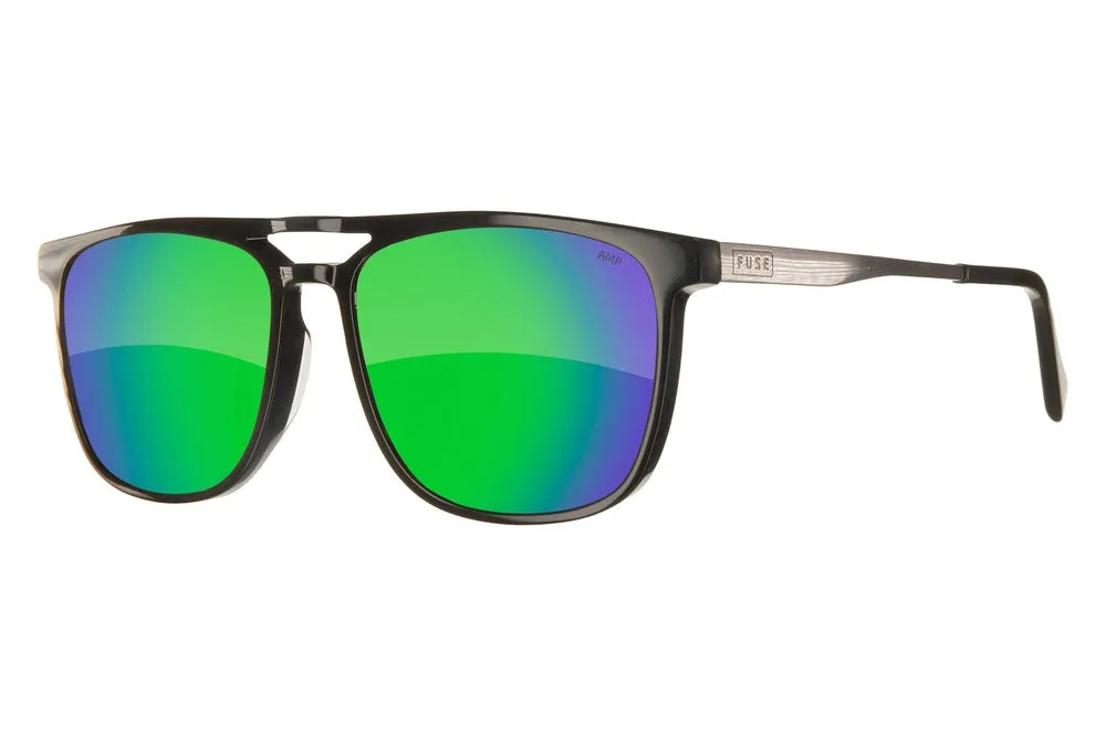 Fuse Prescription Long Point Sunglasses | Gloss Black