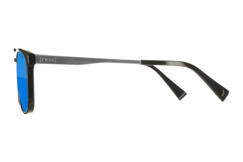 Fuse Prescription Long Point Sunglasses | Gloss Black