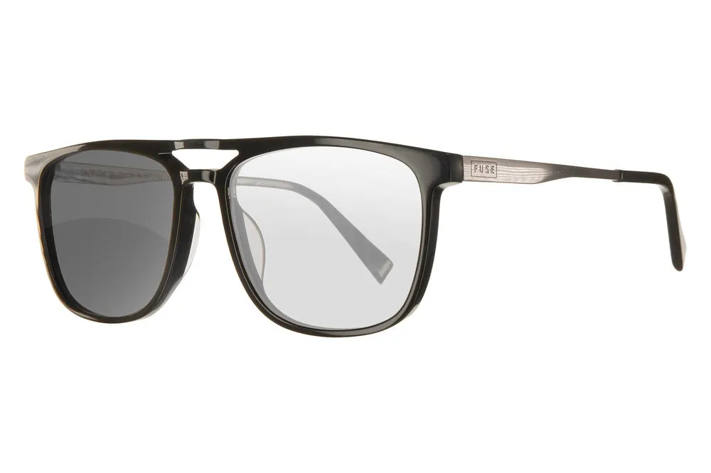 Fuse Prescription Long Point Sunglasses | Gloss Black