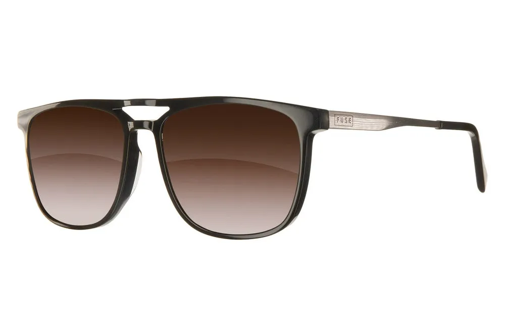 Fuse Prescription Long Point Sunglasses | Gloss Black