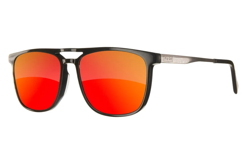 Fuse Prescription Long Point Sunglasses | Gloss Black