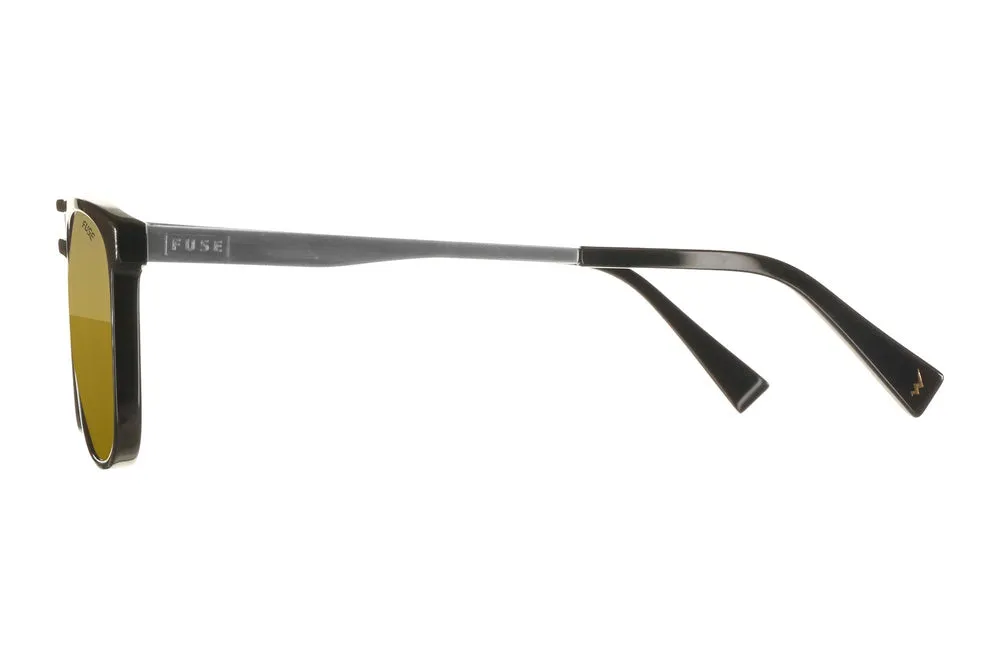 Fuse Prescription Long Point Sunglasses | Gloss Black