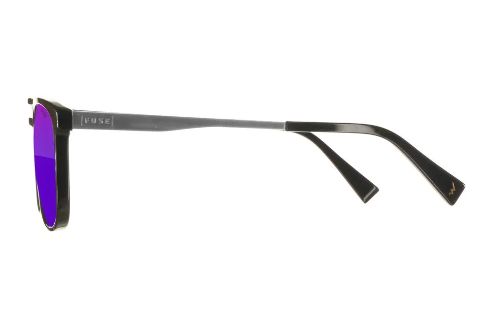 Fuse Prescription Long Point Sunglasses | Gloss Black