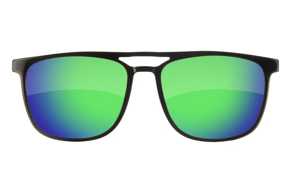 Fuse Prescription Long Point Sunglasses | Gloss Black
