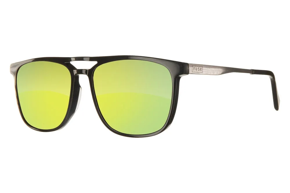 Fuse Prescription Long Point Sunglasses | Gloss Black