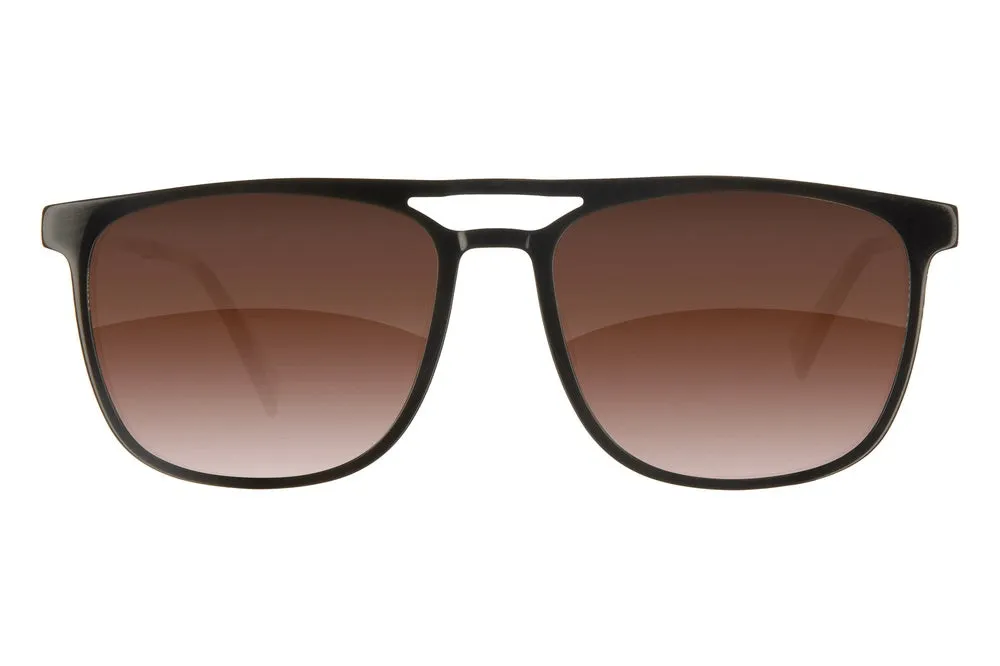 Fuse Prescription Long Point Sunglasses | Gloss Black