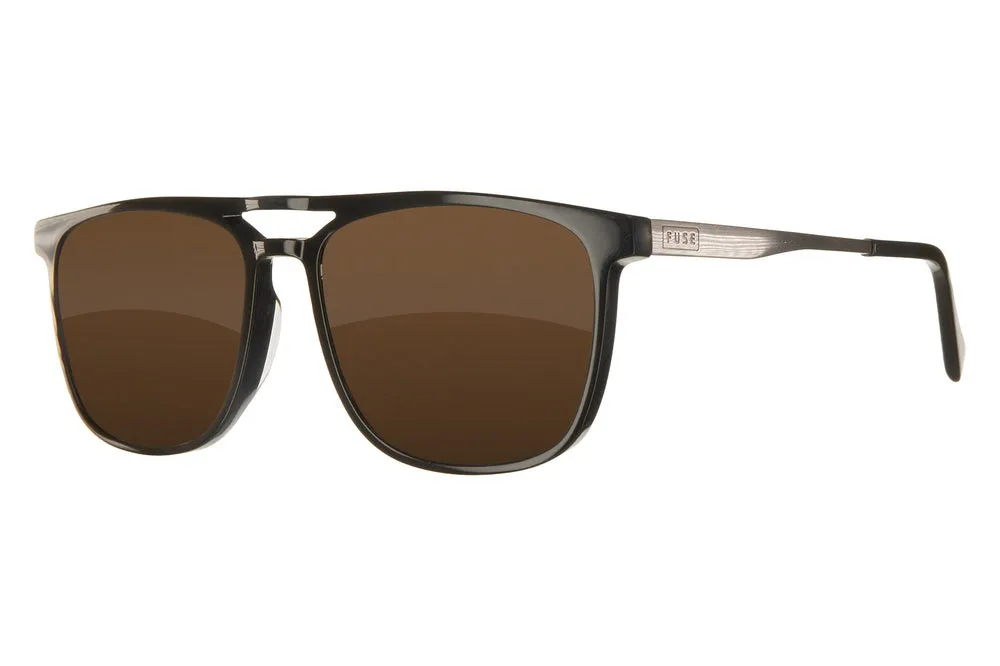 Fuse Prescription Long Point Sunglasses | Gloss Black