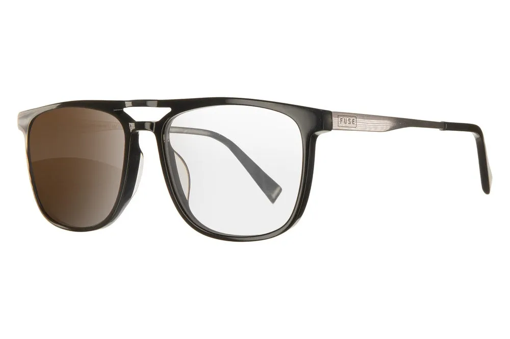 Fuse Prescription Long Point Sunglasses | Gloss Black