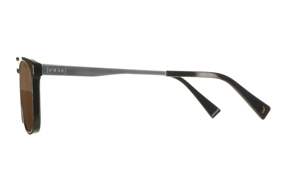 Fuse Prescription Long Point Sunglasses | Gloss Black