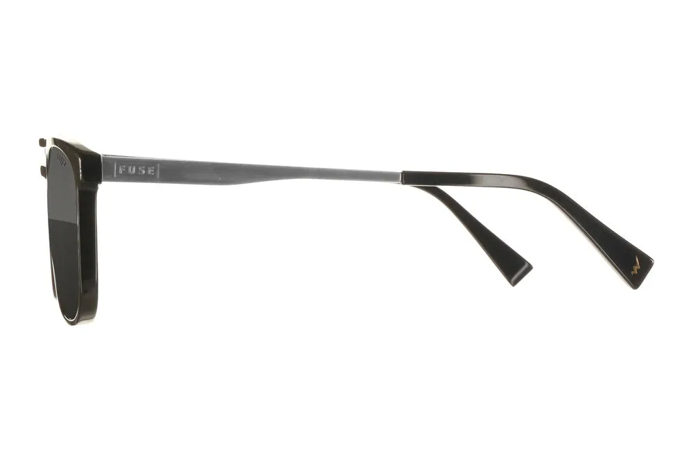 Fuse Prescription Long Point Sunglasses | Gloss Black