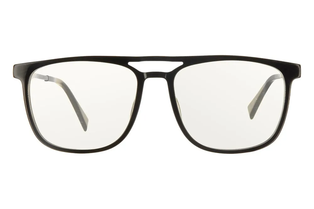 Fuse Prescription Long Point Sunglasses | Gloss Black