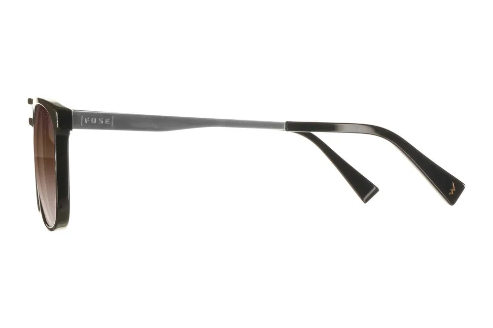 Fuse Prescription Long Point Sunglasses | Gloss Black