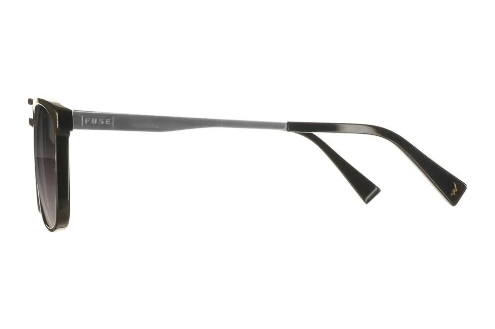 Fuse Prescription Long Point Sunglasses | Gloss Black
