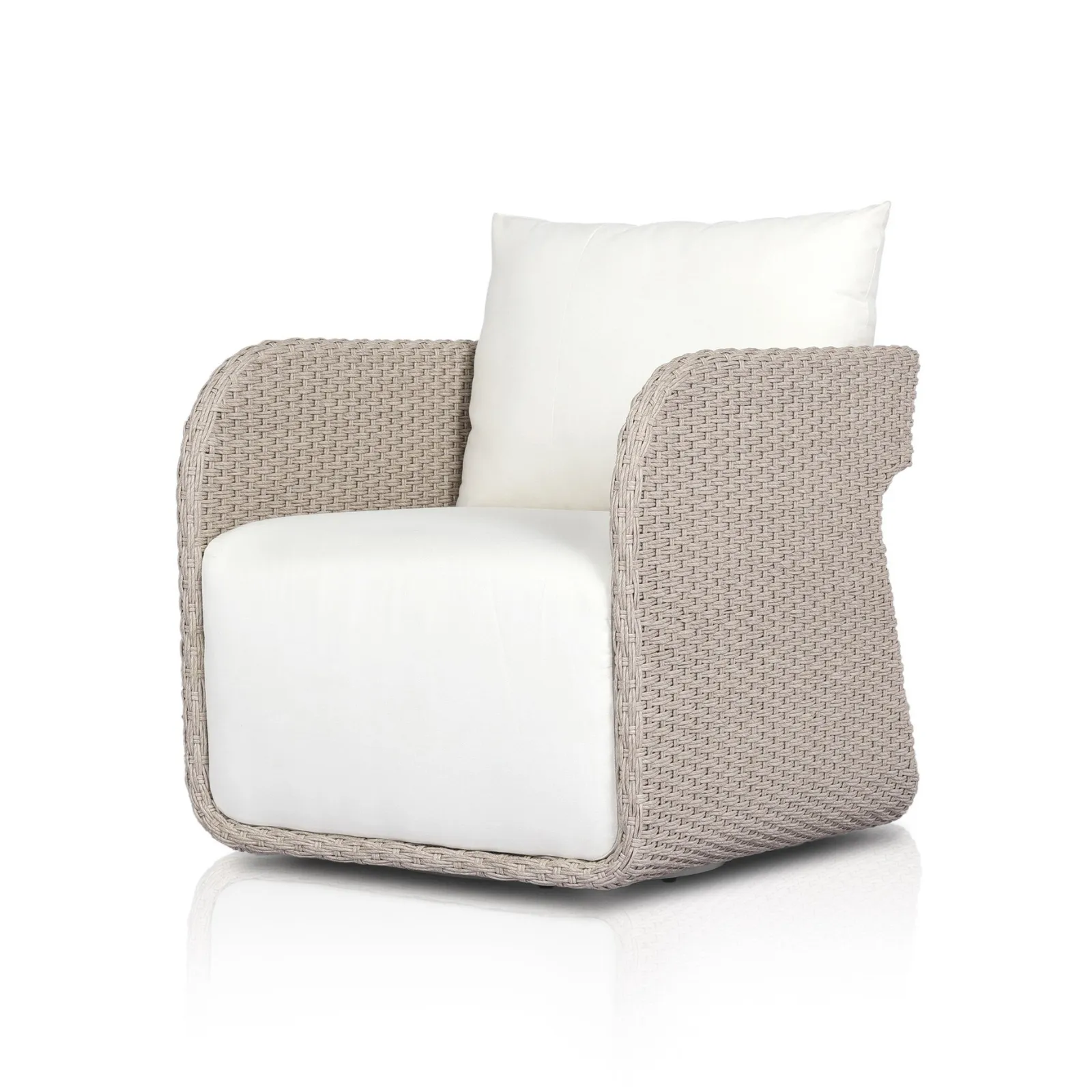 Gann Outdoor Swivel Chair