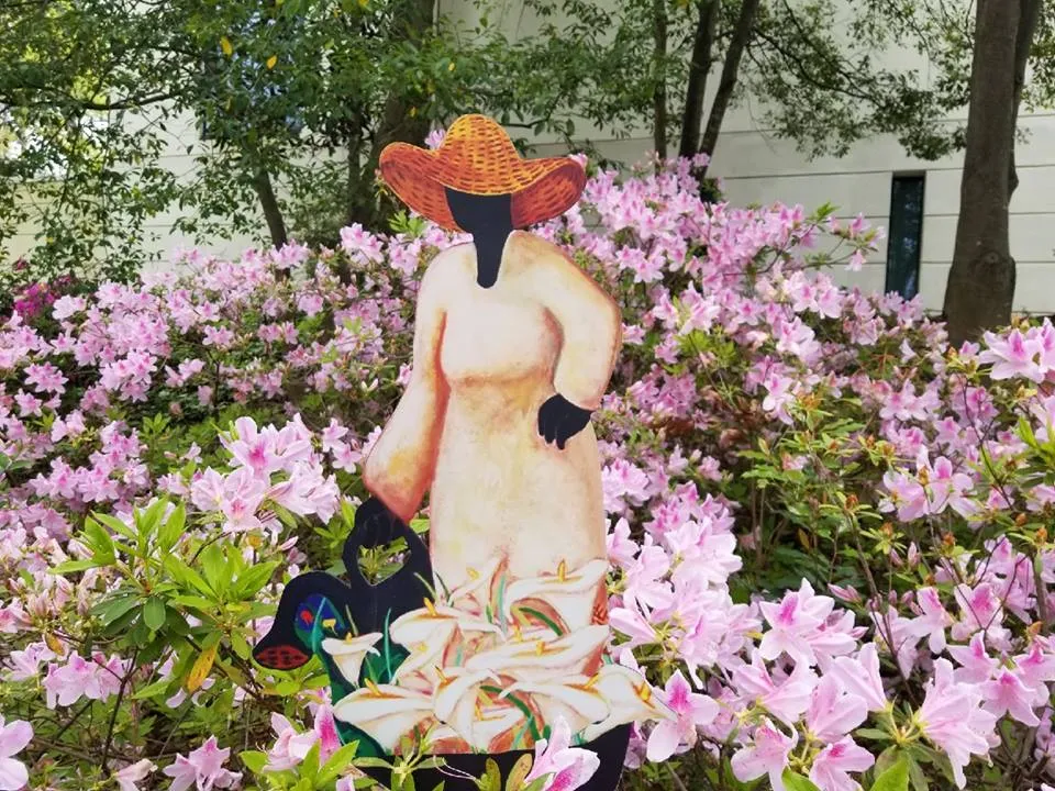 Garden Art - Big Mama Lillies
