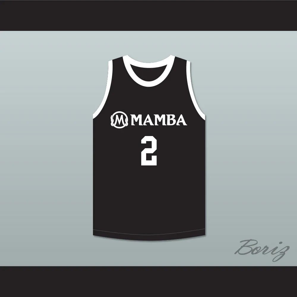 Gianna 2 Mamba Ballers Black Basketball Jersey Version 4