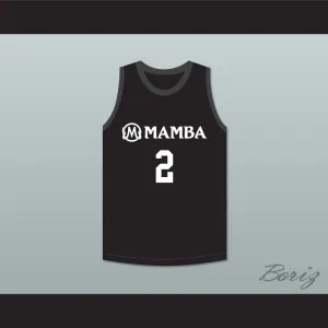Gianna 2 Mamba Ballers Black Basketball Jersey
