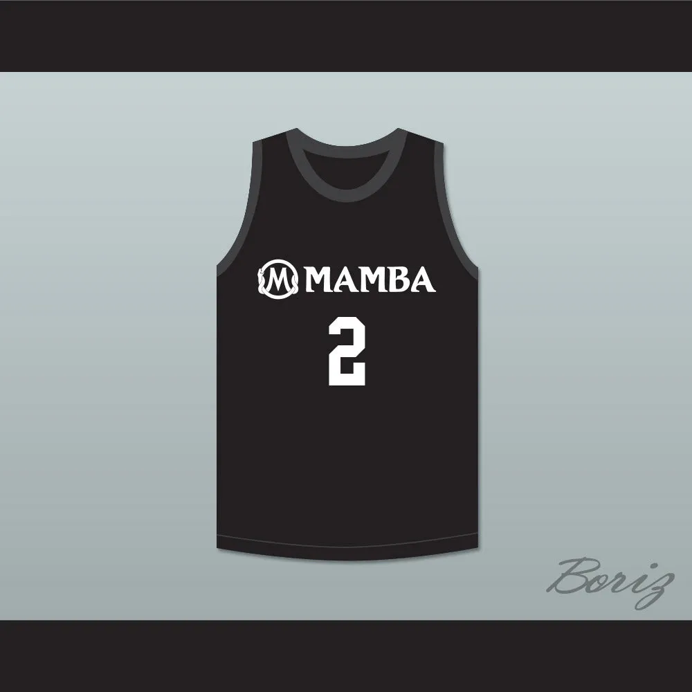 Gianna 2 Mamba Ballers Black Basketball Jersey