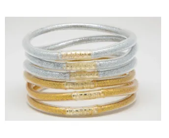 Girls Metallic Gold / Silver Bracelets
